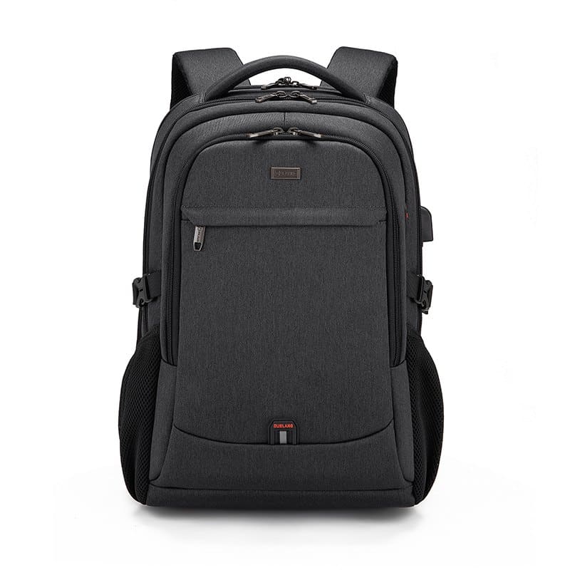 Mochila impermeável unissex com entrada USB para carregamento de bateria de telefone celular (modelo 3)