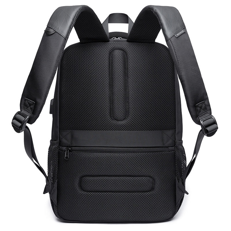 Mochila impermeável unissex com entrada USB para carregamento de bateria de telefone celular (modelo 2) Rede Canan