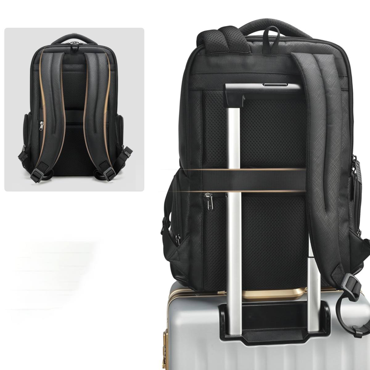 Mochila impermeável feminina e masculina (modelo 2) Rede Canan