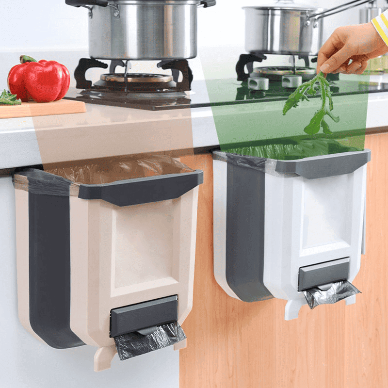 8L/10L folding hanging bin