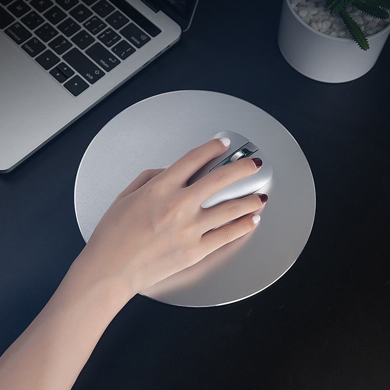 Mouse pad de metal e alumínio (modelo 2) Rede Canan