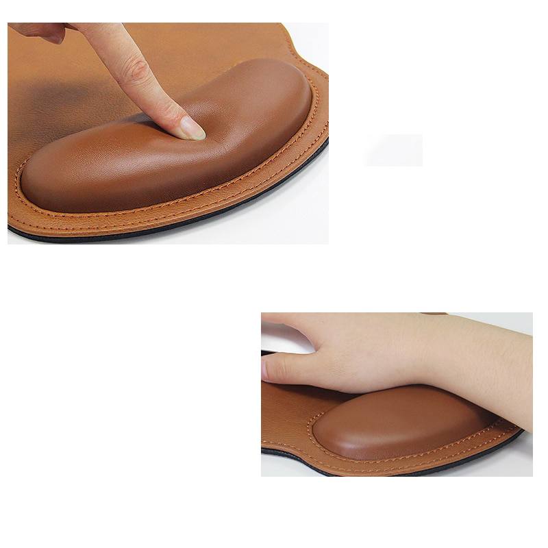 Mouse pad impermeável com descanso de pulso e antebraço Rede Canan