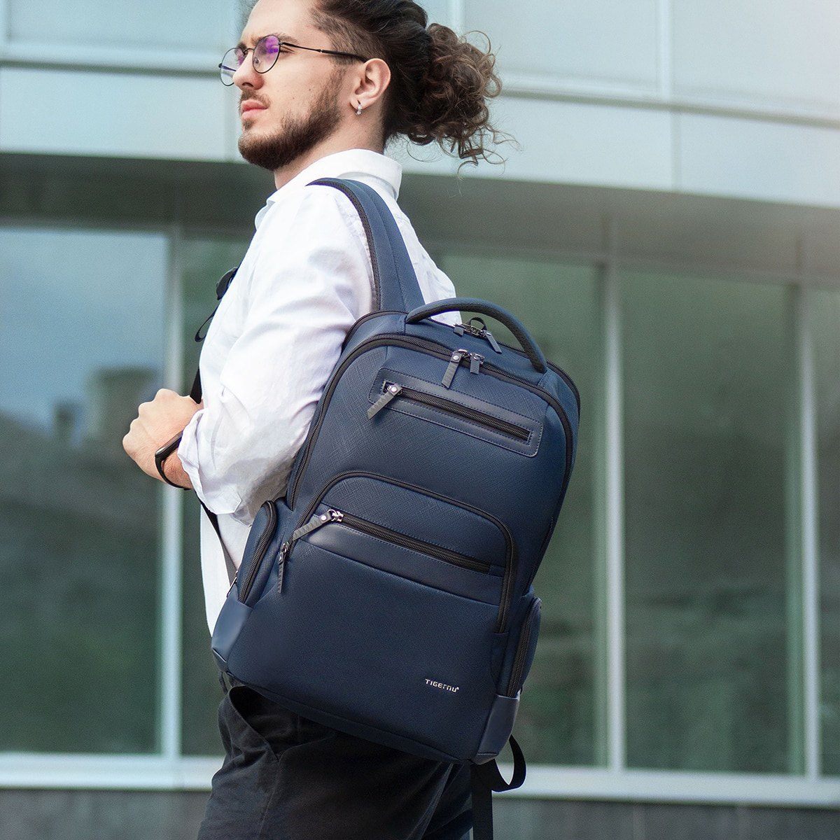 Mochila impermeável feminina e masculina (modelo 2) Rede Canan