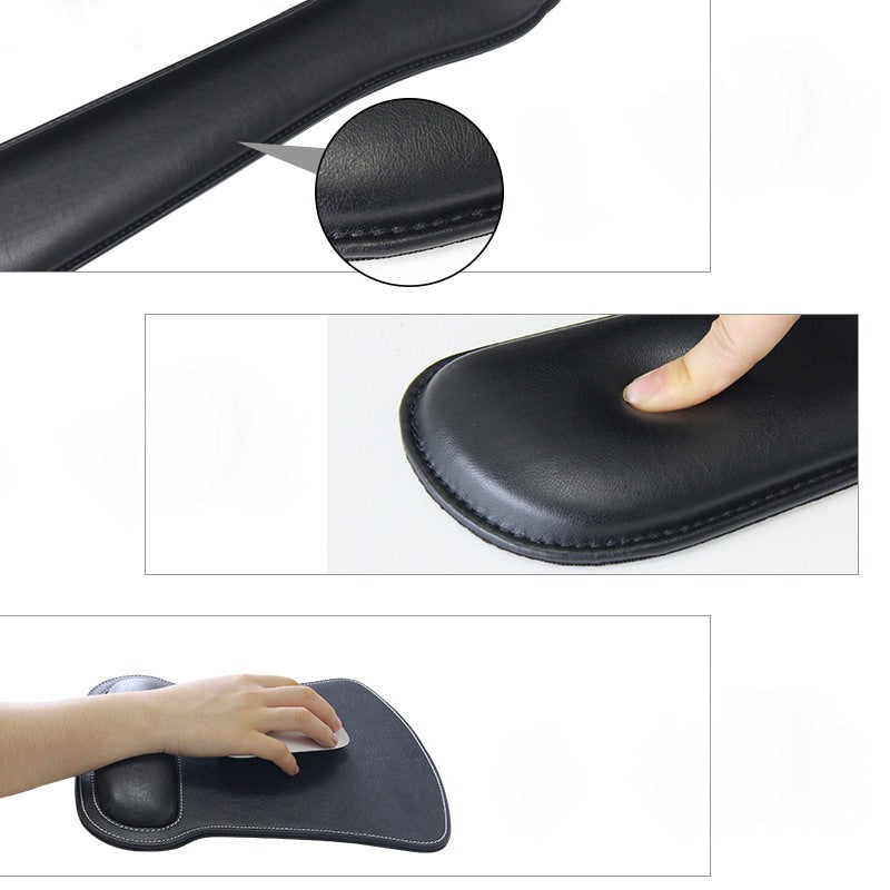 Mouse pad impermeável com descanso de pulso e antebraço Rede Canan