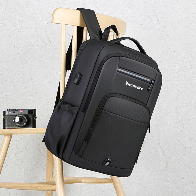 Mochila impermeável unissex com entrada USB para carregamento de bateria de telefone celular (modelo 4) Rede Canan