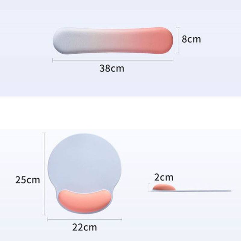 Mouse pad com descanso de pulso e antebraço (modelo 3) Rede Canan