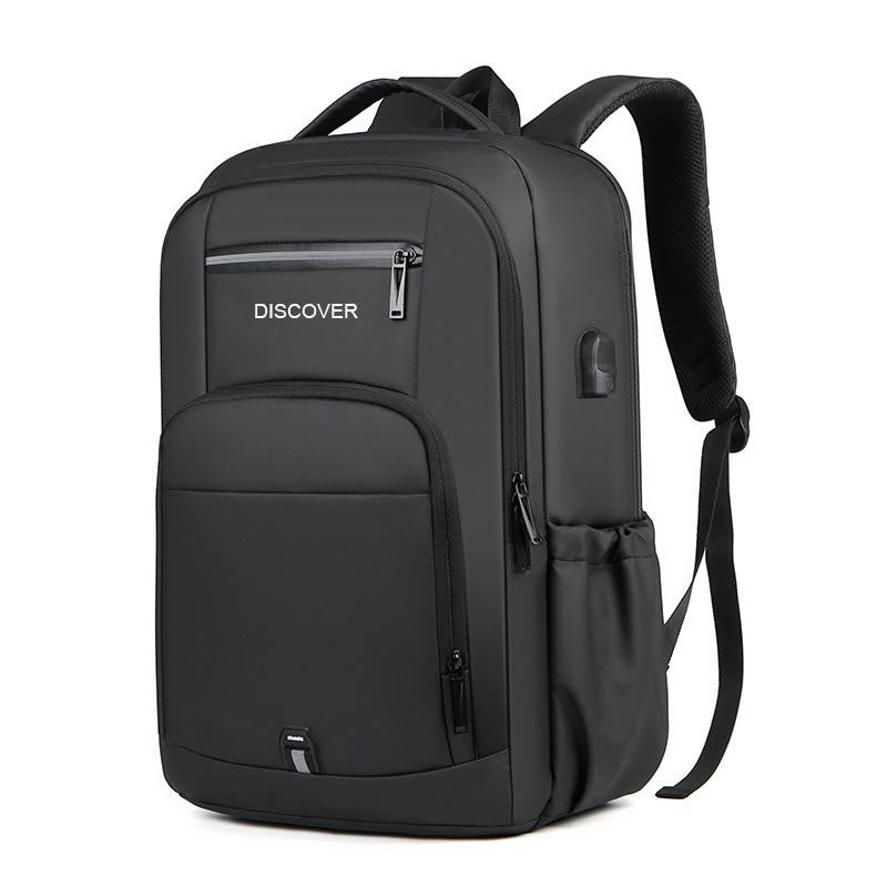 Mochila impermeável unissex com entrada USB para carregamento de bateria de telefone celular (modelo 4) Rede Canan