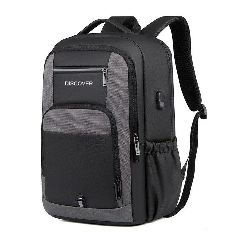 Mochila impermeável unissex com entrada USB para carregamento de bateria de telefone celular (modelo 4) Rede Canan