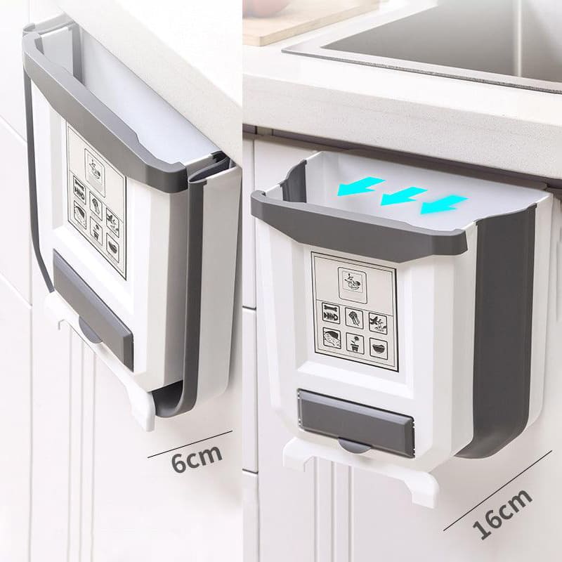 8L/10L folding hanging bin