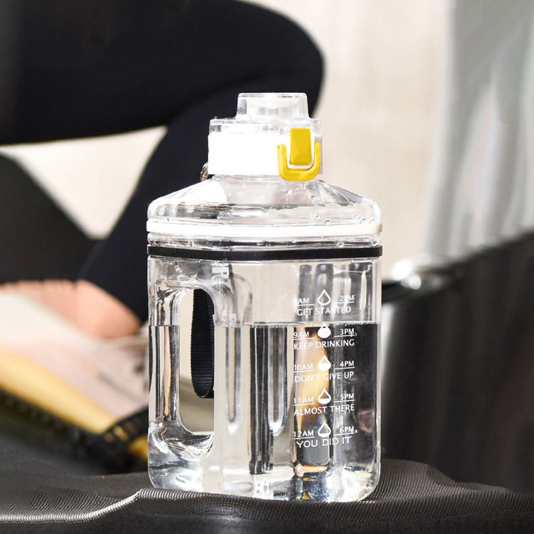 Garrafa de água à prova de vazamento 2200ml Rede Canan