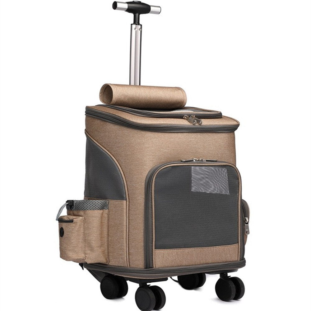 Mochila-carrinho para pet Rede Canan