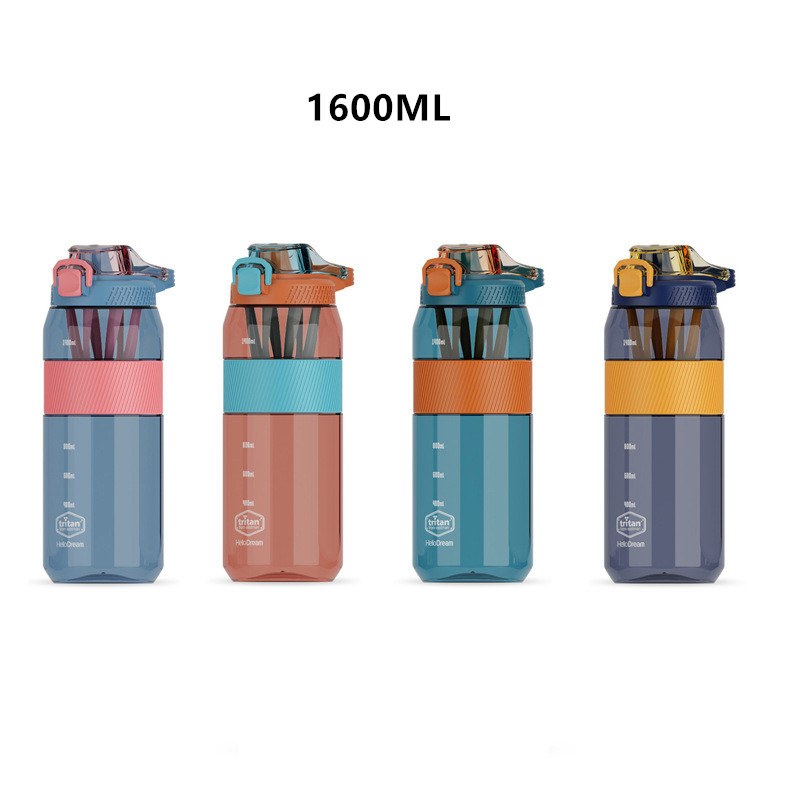 Garrafa de água à prova de vazamento 750ml/1000ml/1600ml Rede Canan