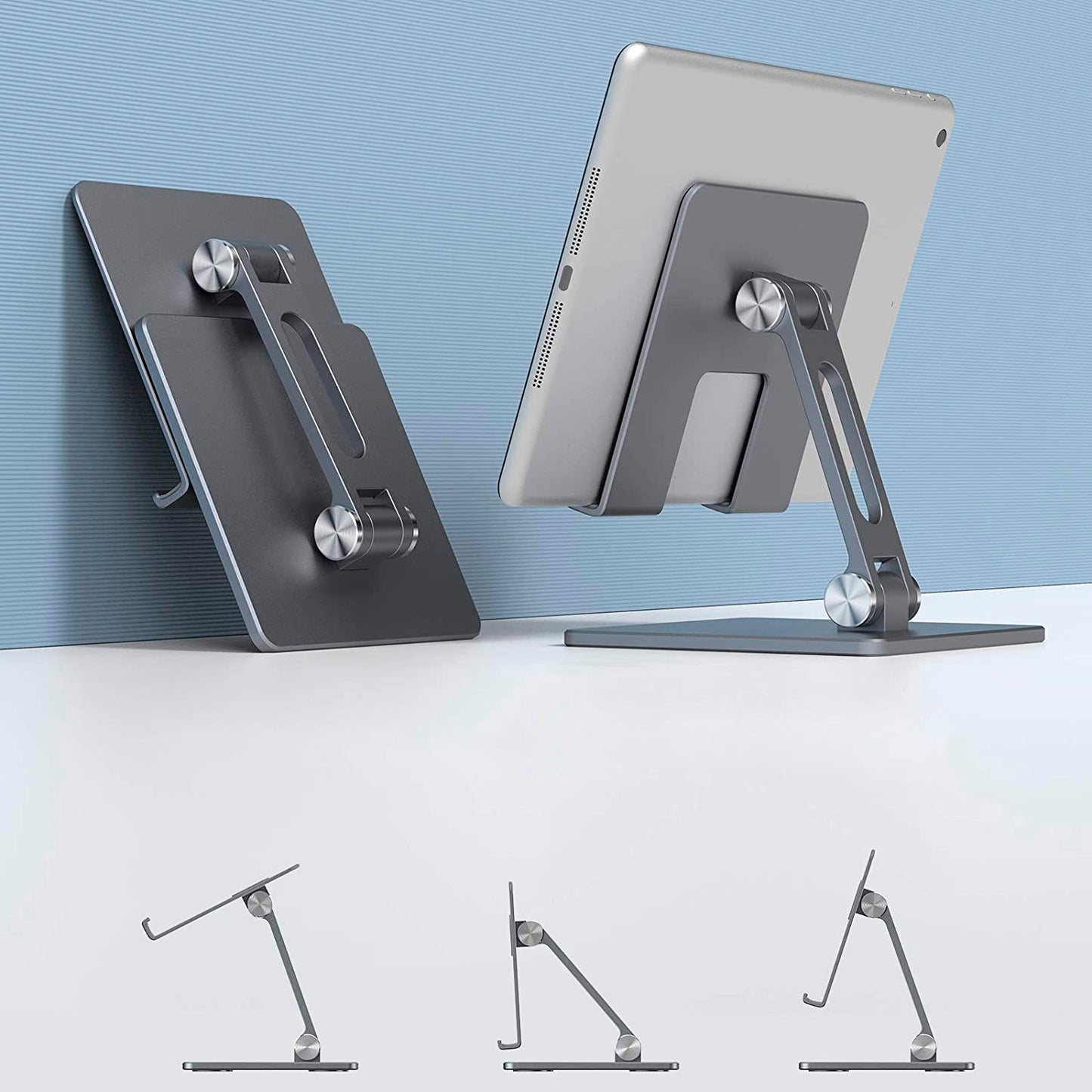 Suporte para telefone celular e iPad/Tablet com inclinação ajustável Rede Canan
