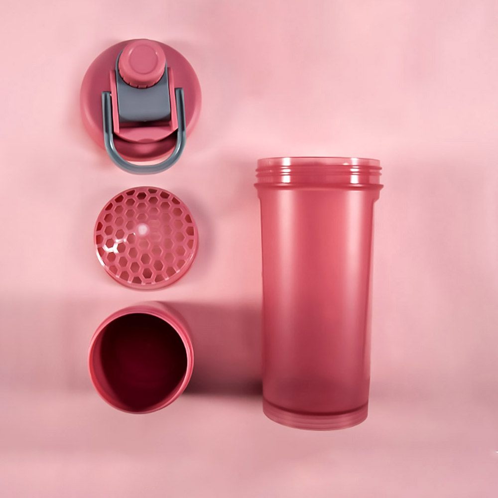 Garrafa de água e coqueteleira/shakeira à prova de vazamento 500ml/600ml Rede Canan