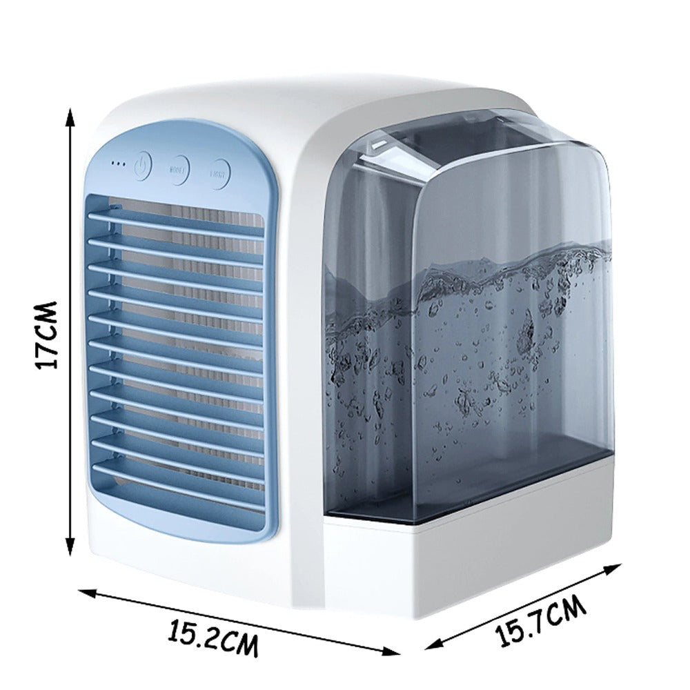 Mini refrigerador/ar condicionado/ventilador portátil com entrada USB (modelo 2) Rede Canan