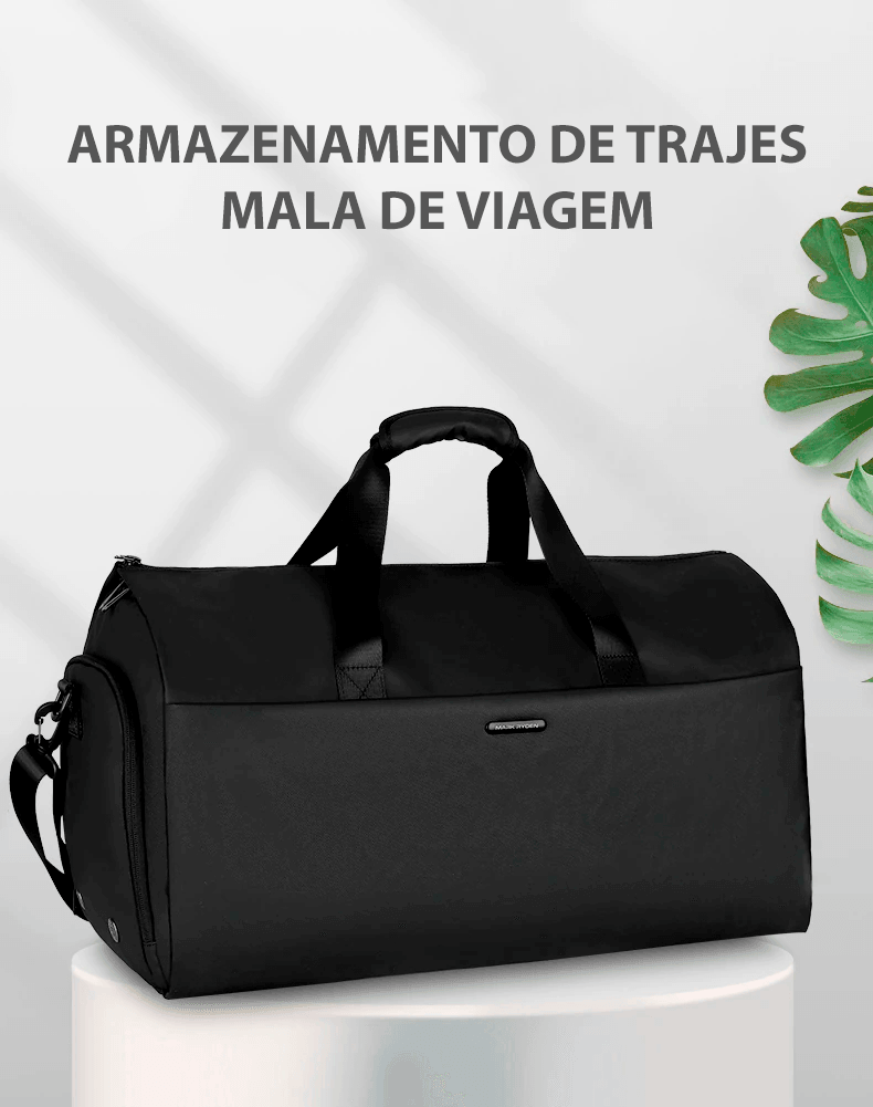 Mala estática que não amassa roupas - Rede Canan