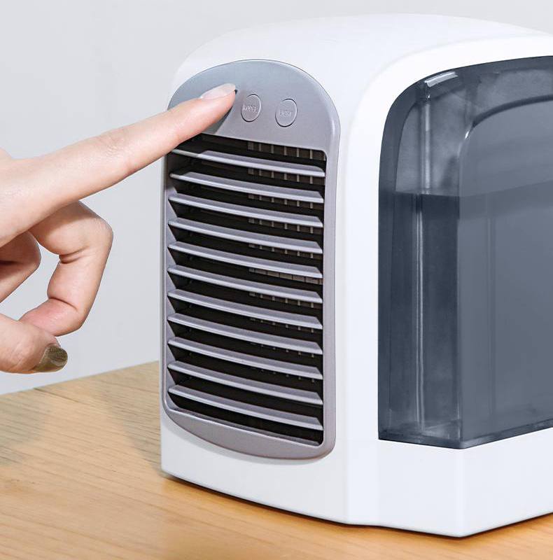 Mini refrigerador/ar condicionado/ventilador portátil com entrada USB (modelo 2) Rede Canan