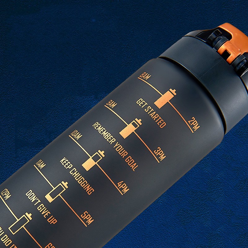 Garrafa de água à prova de vazamento 1000ml/2200ml Rede Canan