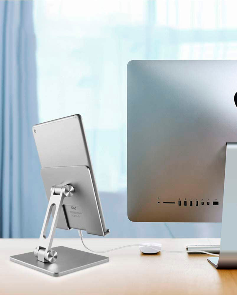 Suporte para telefone celular e iPad/Tablet com inclinação ajustável Rede Canan