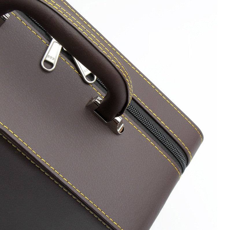 Nécessaire maletinha para joias – porta-joias com 3 compartimentos (modelo 1) Rede Canan