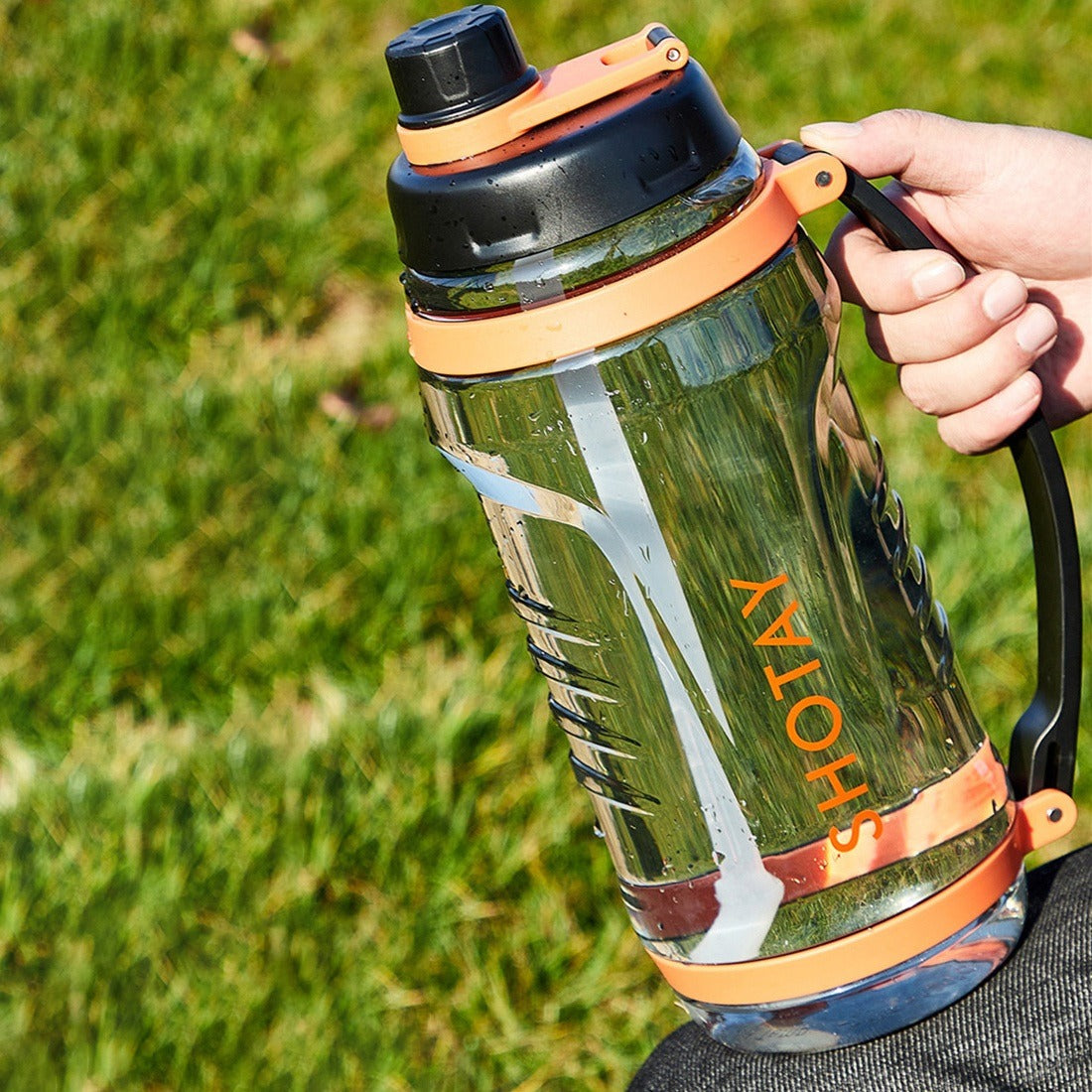 Garrafa de água à prova de vazamento 2500ml/3100ml Rede Canan