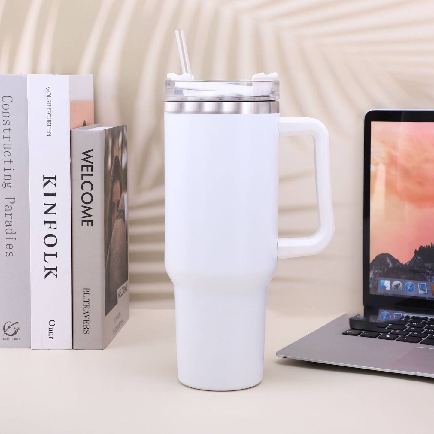 Copo/garrafa térmica inox à prova de vazamento 1200ml Rede Canan