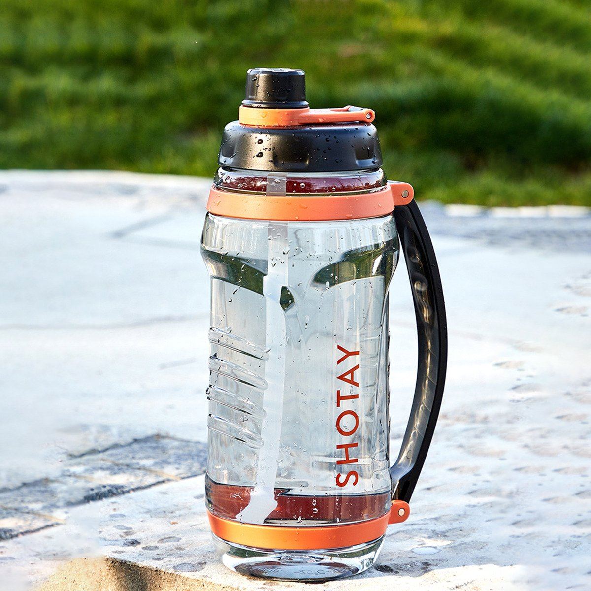 Garrafa de água à prova de vazamento 2500ml/3100ml Rede Canan