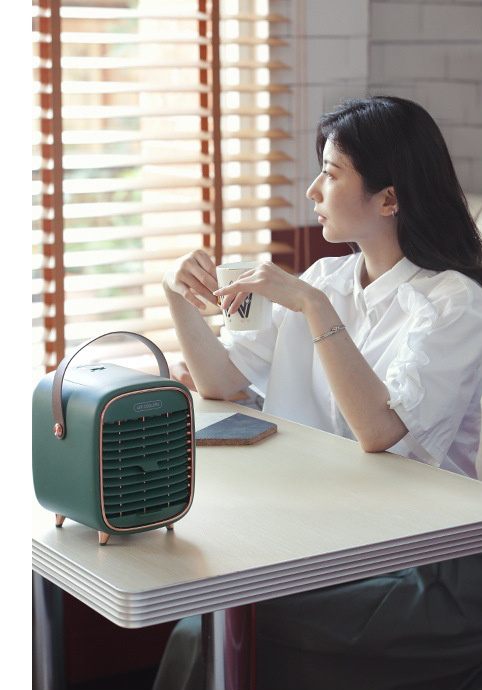 Mini refrigerador/ar condicionado/ventilador portátil com entrada USB Rede Canan