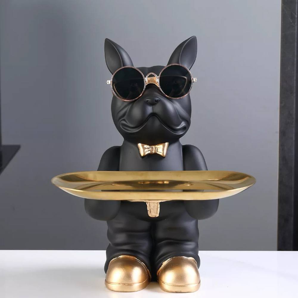 Porta-objetos cachorro buldogue 23 Rede Canan