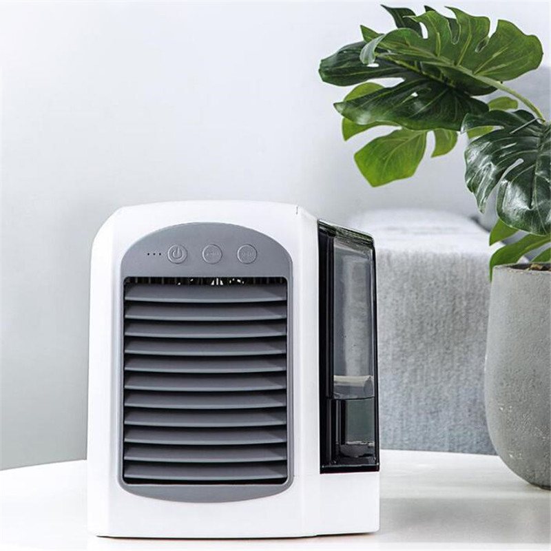 Mini refrigerador/ar condicionado/ventilador portátil com entrada USB (modelo 2) Rede Canan