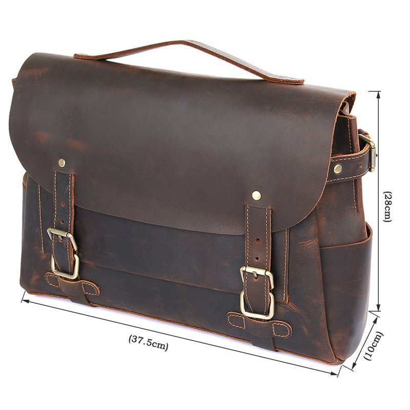 Bolsa/pasta de couro masculina (modelo 2) Rede Canan