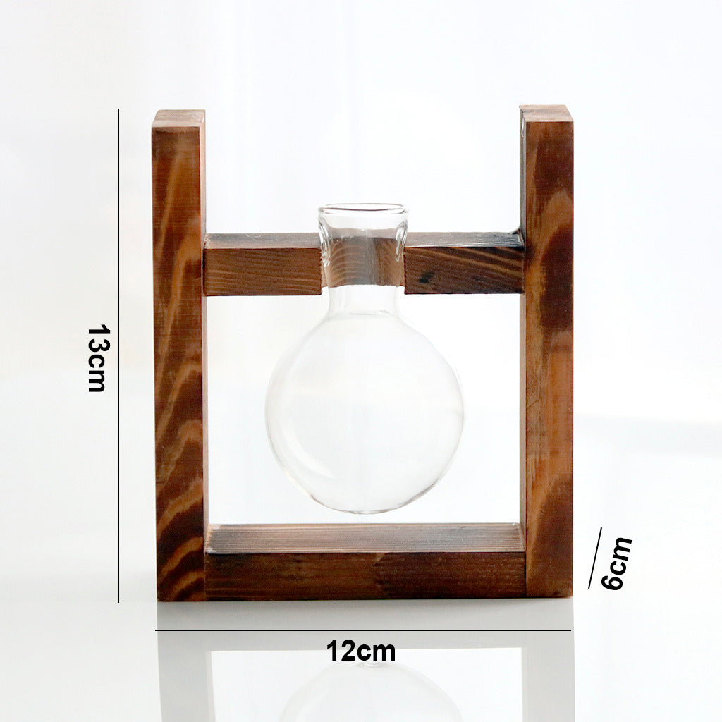 Vaso de vidro sofisticado para planta 3 Rede Canan