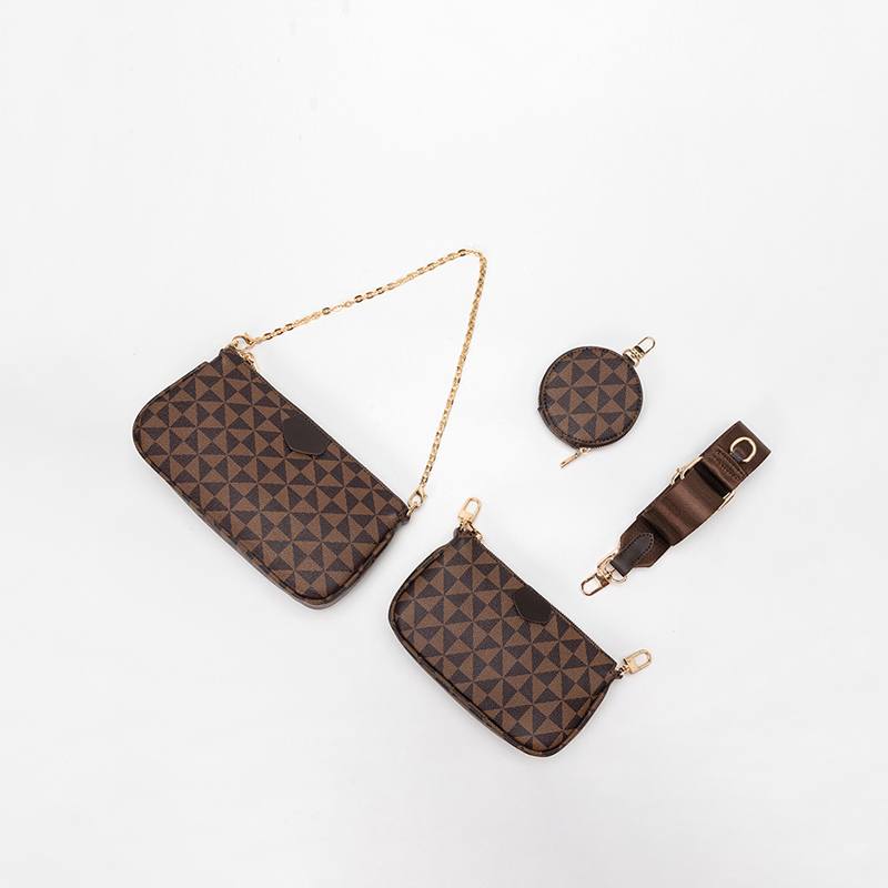 Bolsas femininas com porta-moedas coleção luxo Rede Canan