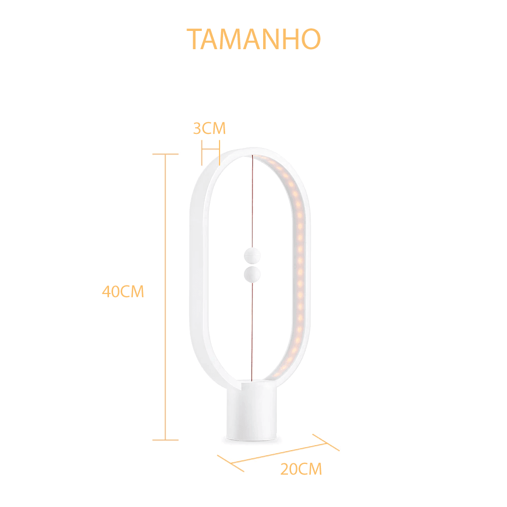 Allocacoc Heng LED Balance Lamp Night Light USB Powered Home Decor Bedroom Office Night Lamp Novel Light Christmas Gift Light - Rede Canan