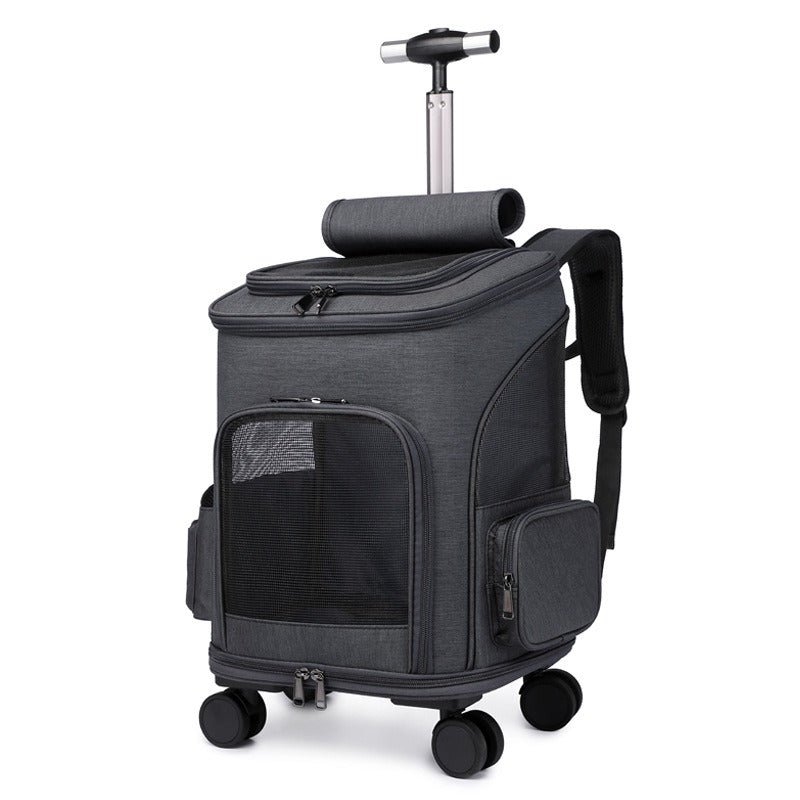 Mochila-carrinho para pet Rede Canan