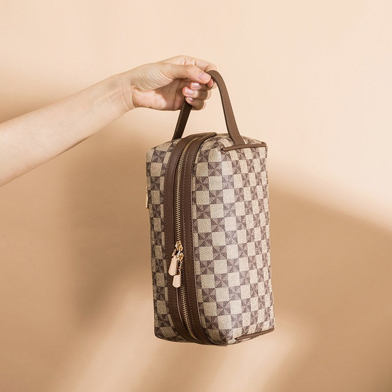 Estojo/nécessaire/bolsa feminina coleção luxo (modelo 3) Rede Canan