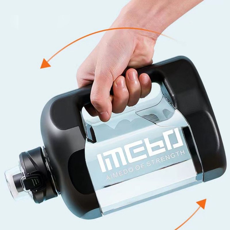Garrafa de água à prova de vazamento 1800ml/2800ml Rede Canan