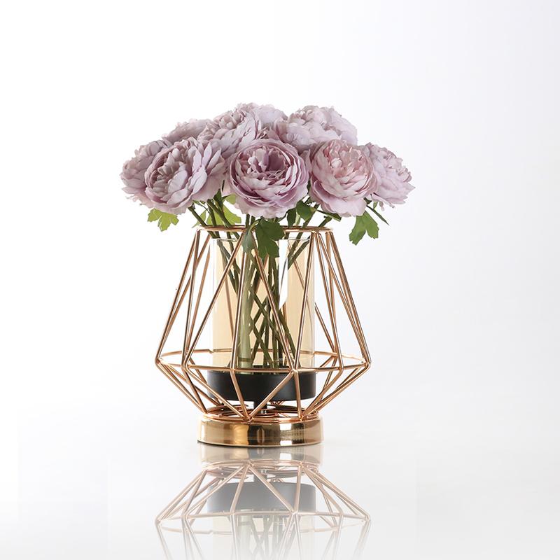 Vaso de vidro sofisticado para planta (modelo 15) Rede Canan