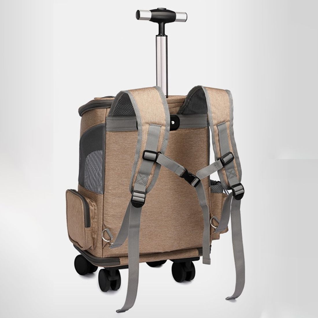 Mochila-carrinho para pet Rede Canan