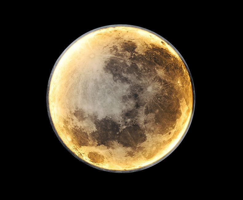 Luminária sofisticada de parede lua Rede Canan