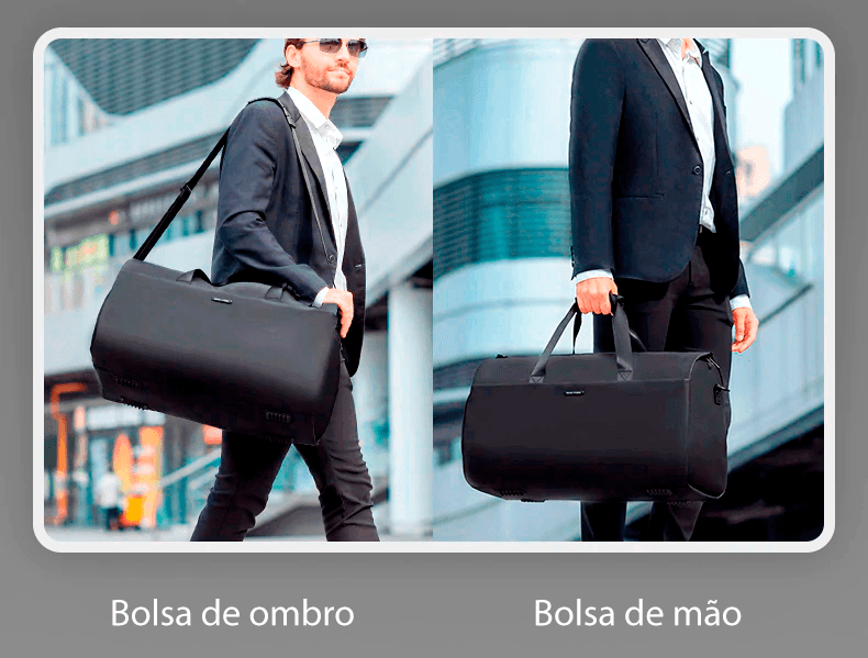 Mala estática que não amassa roupas - Rede Canan