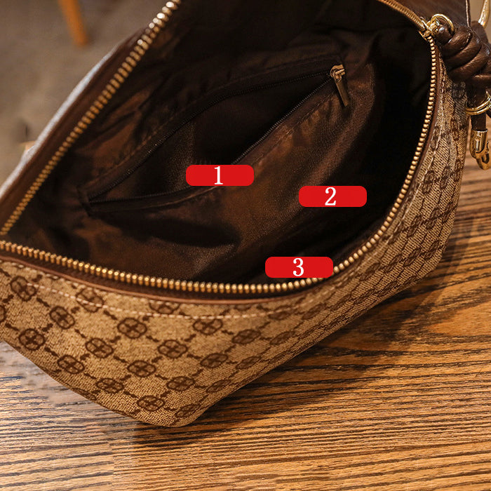 Bolsa feminina pochete transversal coleção luxo (modelo 2) Rede Canan