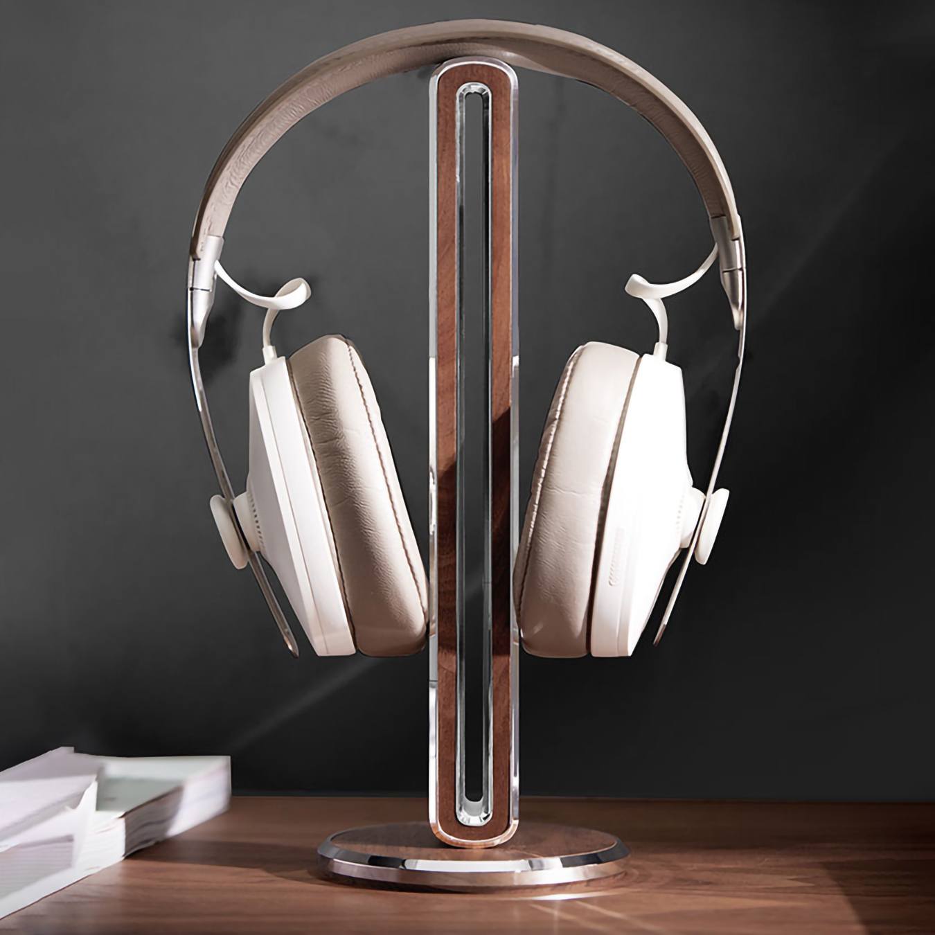 Suporte para fone de ouvido headset (modelo 3) Rede Canan