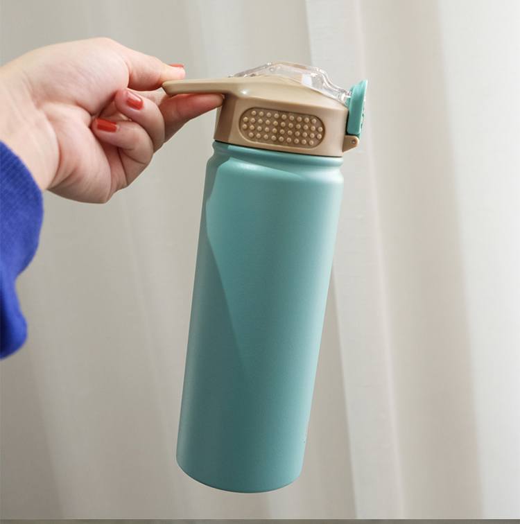 Garrafa térmica inox à prova de vazamento 530ml/750ml Rede Canan