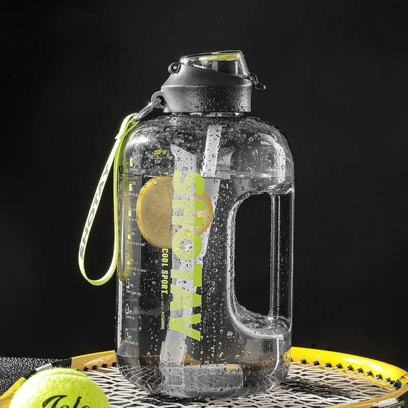 Garrafa de água à prova de vazamento 1500ml/2000ml/2500ml Rede Canan