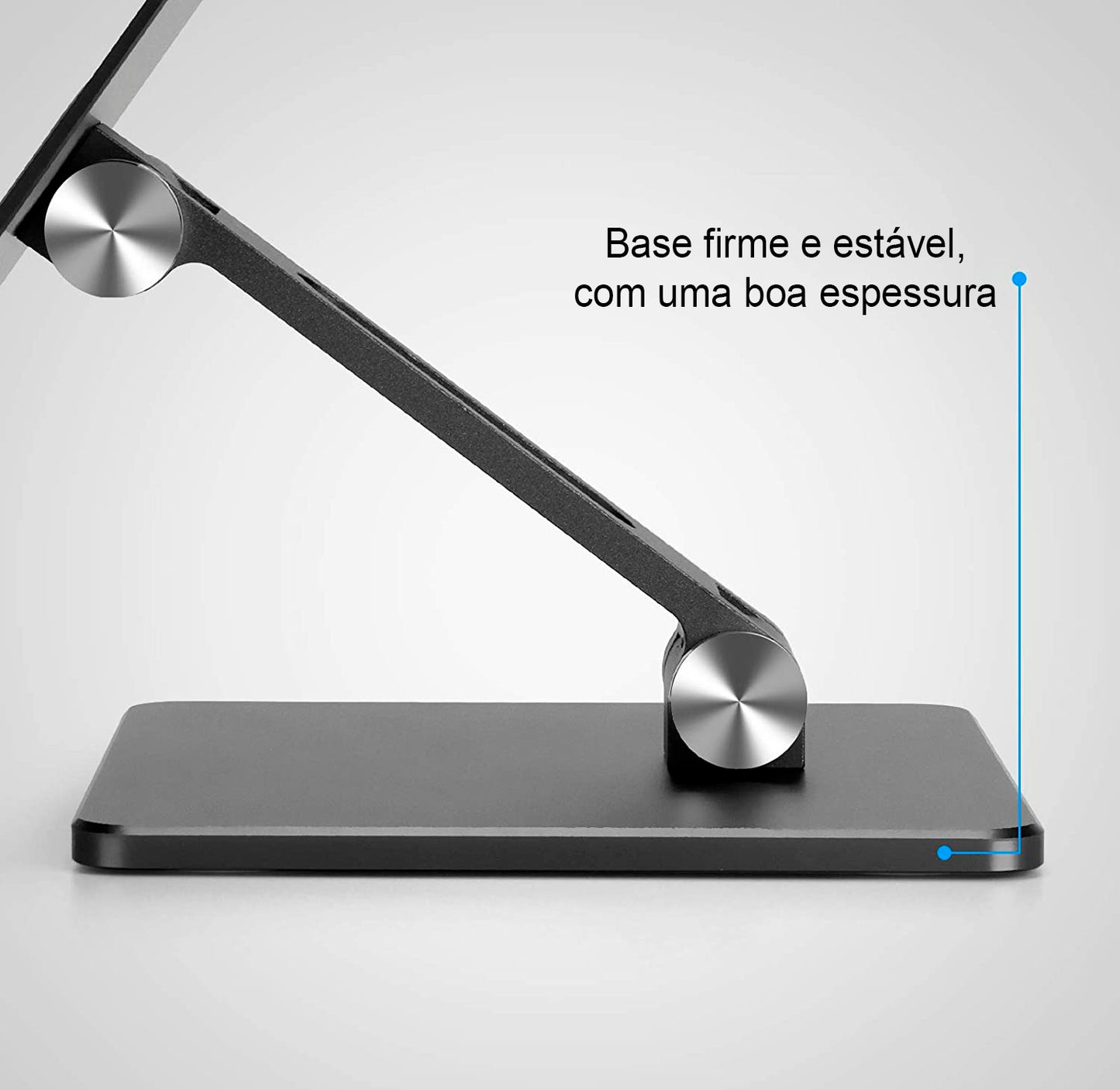 Suporte para telefone celular e iPad/Tablet com inclinação ajustável Rede Canan