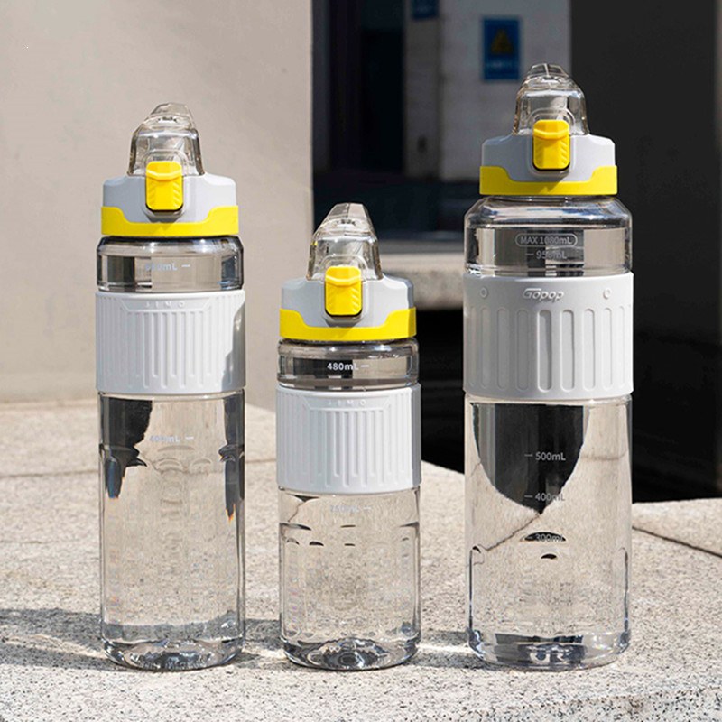 Garrafa de água à prova de vazamento 550ml/750ml/1080ml Rede Canan