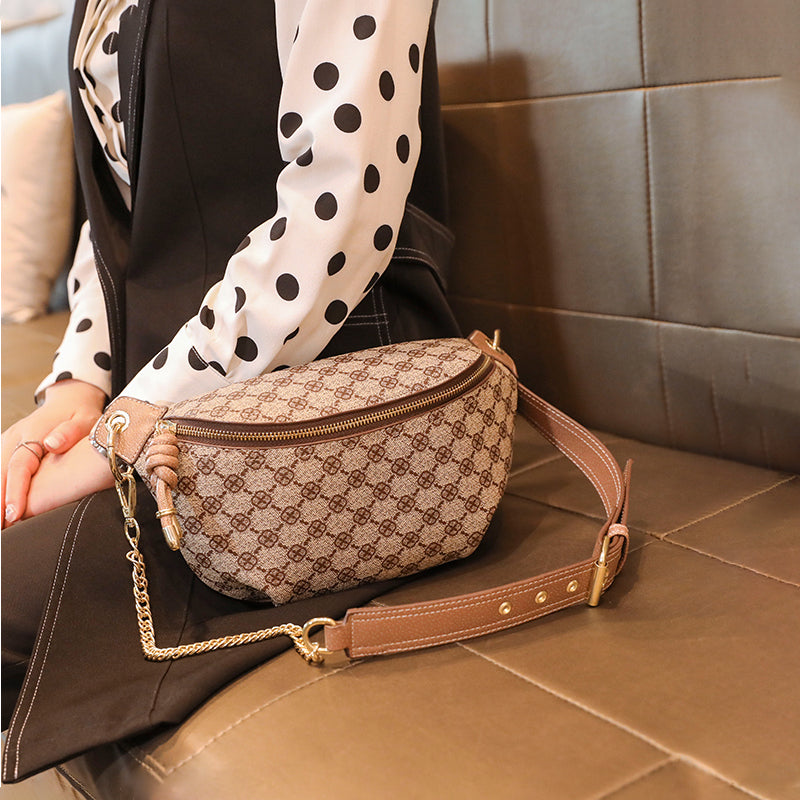 Bolsa feminina pochete transversal coleção luxo (modelo 2) Rede Canan