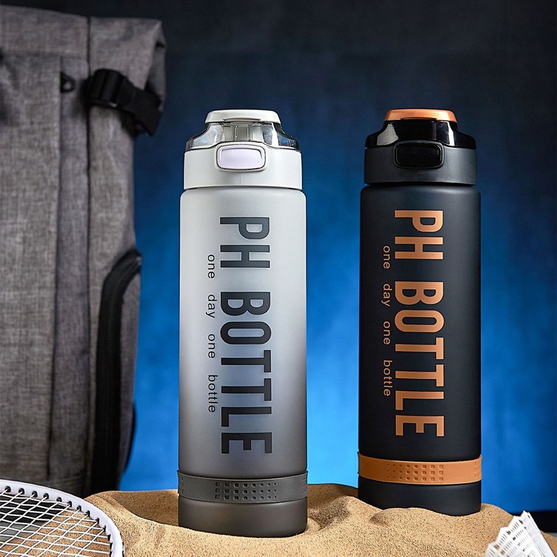 Garrafa de água à prova de vazamento 1000ml/2200ml Rede Canan