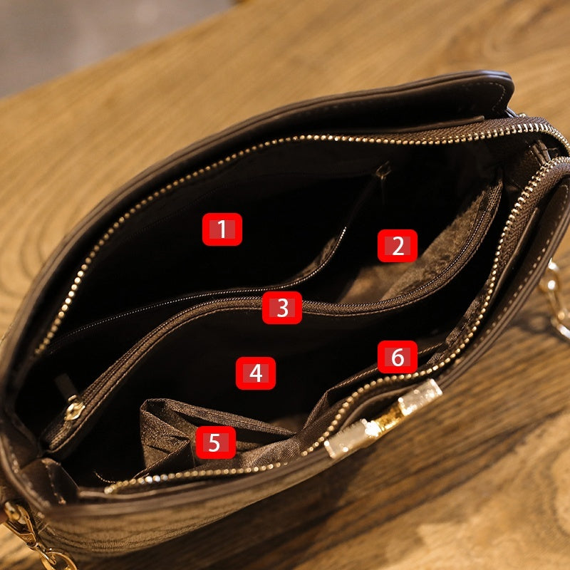 Bolsa feminina coleção luxo (modelo 14) Rede Canan